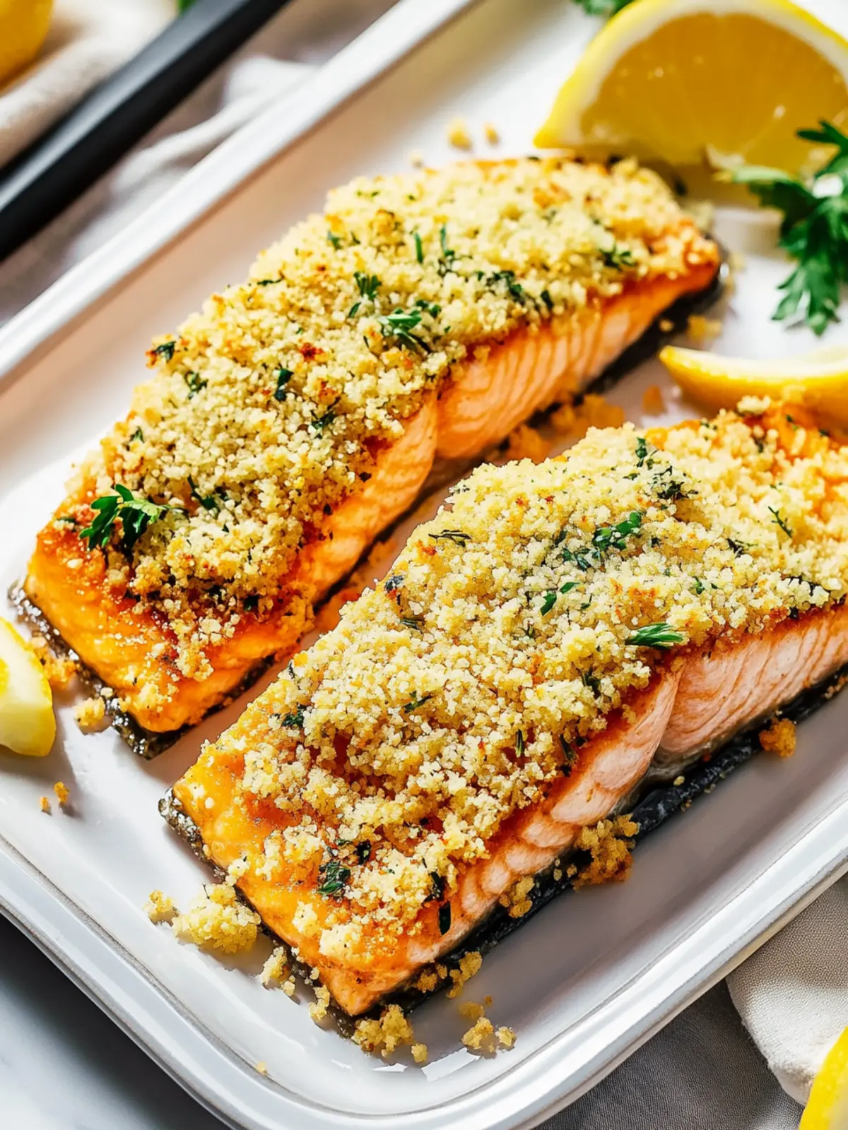 Mustard-Crusted Panko Salmon That Will Wow Your Taste Buds 3 Mustard-Crusted Panko Salmon
