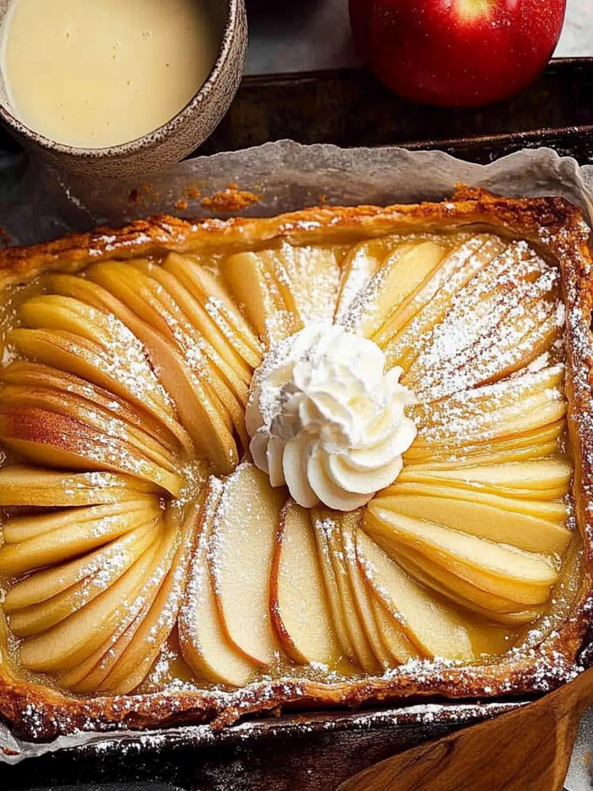 Delicious French Apple Tart Ready in Just 12 Minutes 4 French apple tart