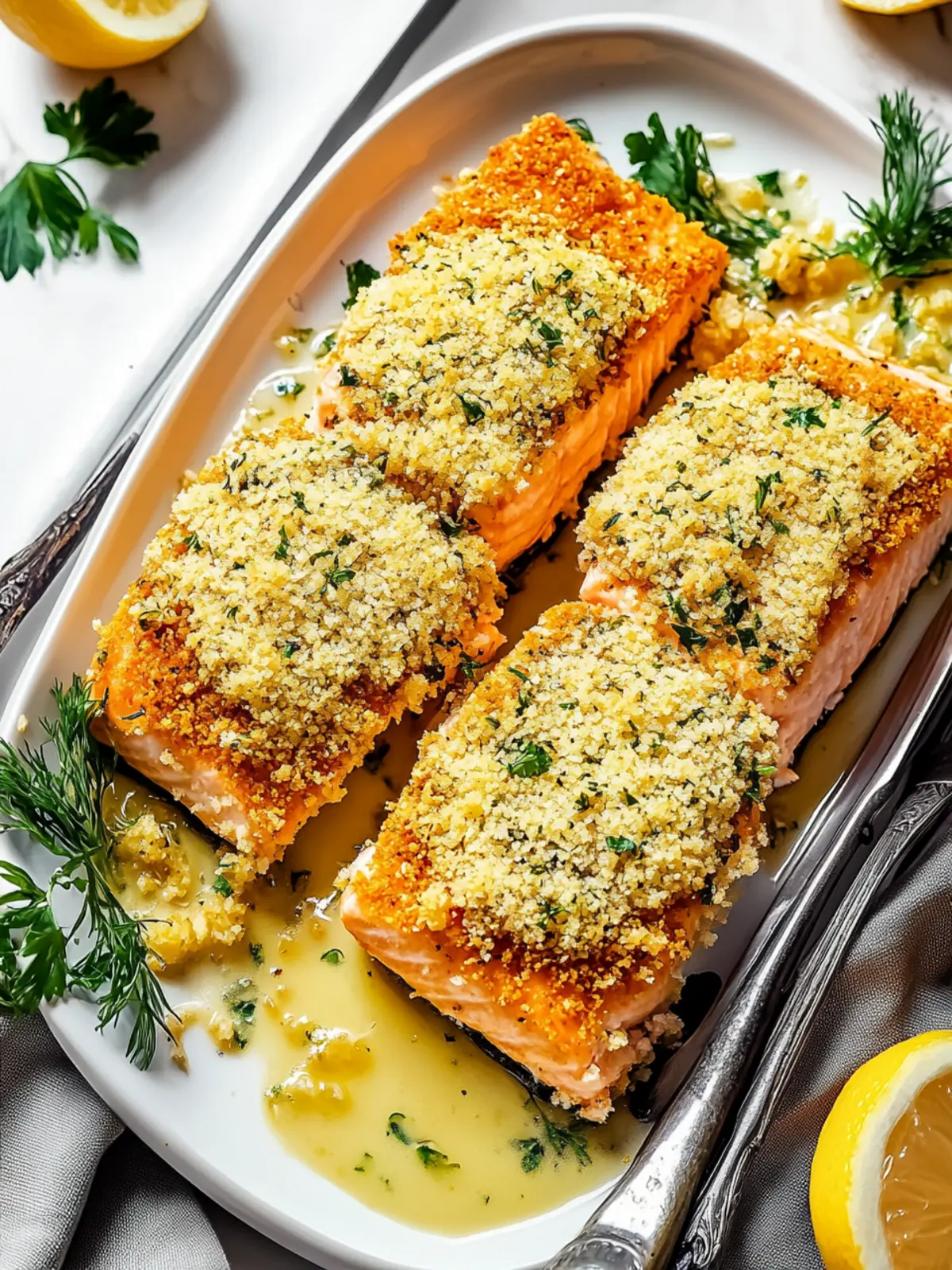 Mustard-Crusted Panko Salmon That Will Wow Your Taste Buds 2 Mustard-Crusted Panko Salmon