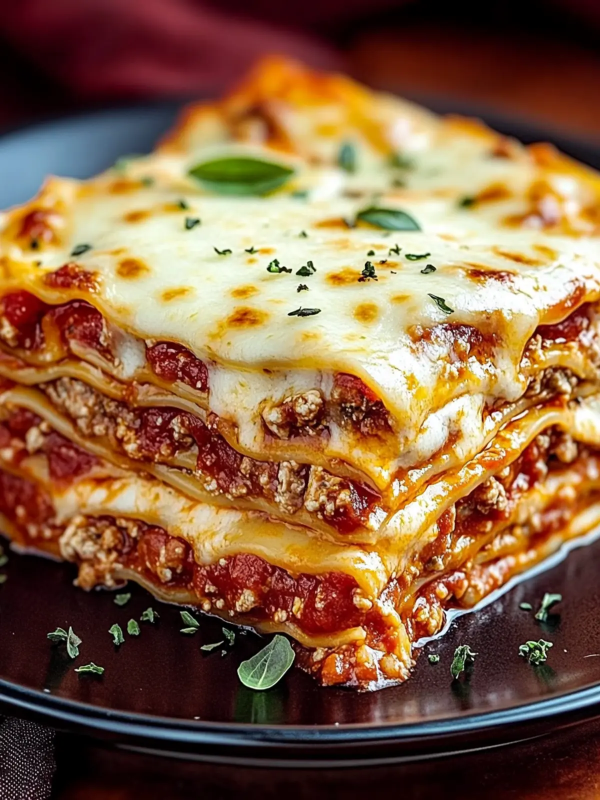 Ultimate Italian Lasagna: Creamy Comfort for Family Feasts 3 Italian Lasagna