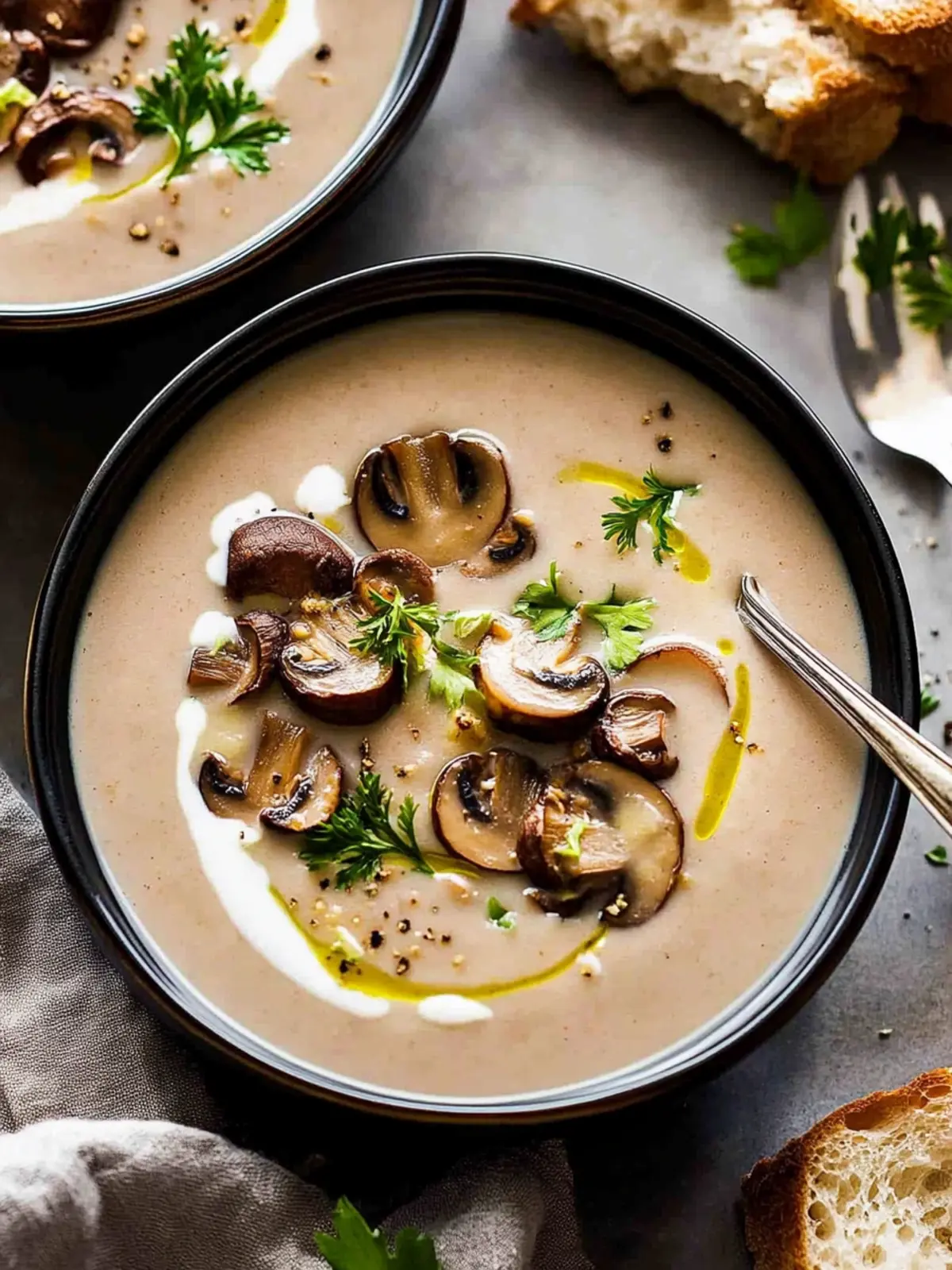 Creamy Mushroom Soup That Will Change Your Cold Days Forever 5 Mushroom Soup