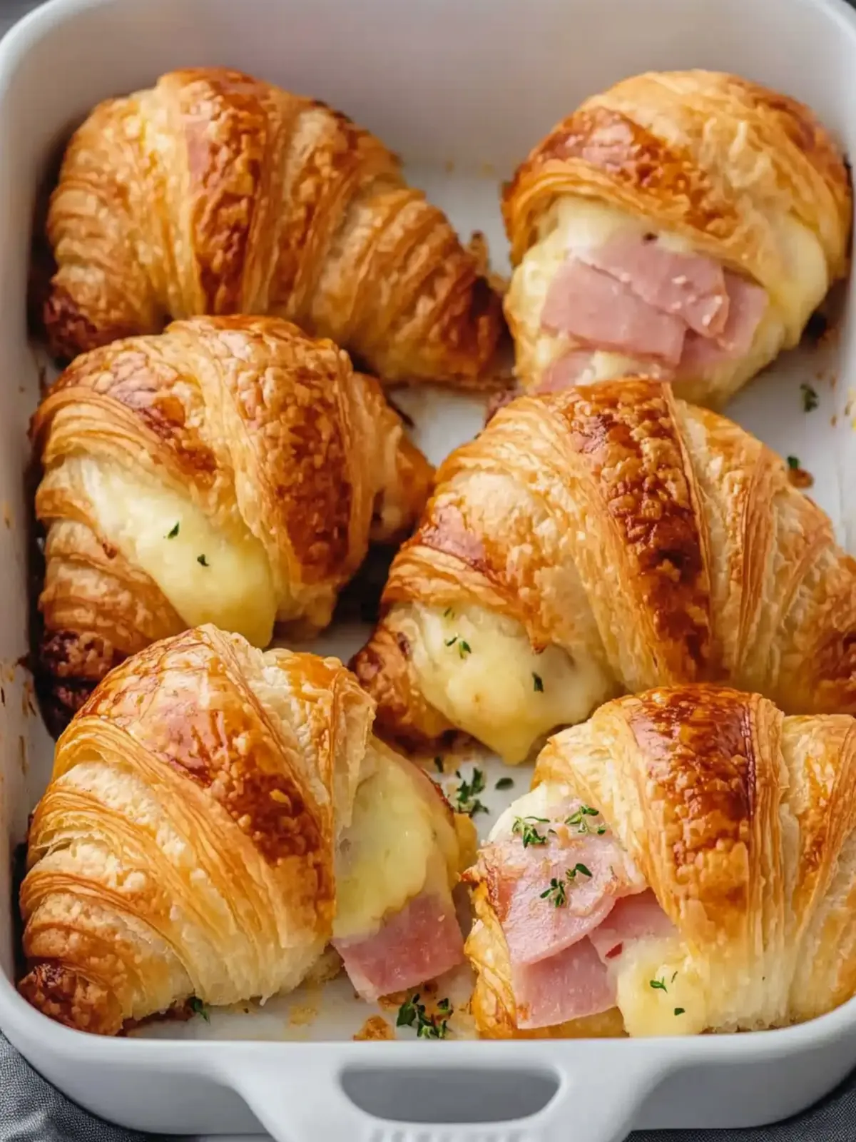 Baked Ham and Cheese Croissants That Elevate Your Brunch Game 3 Baked Ham and Cheese Croissants