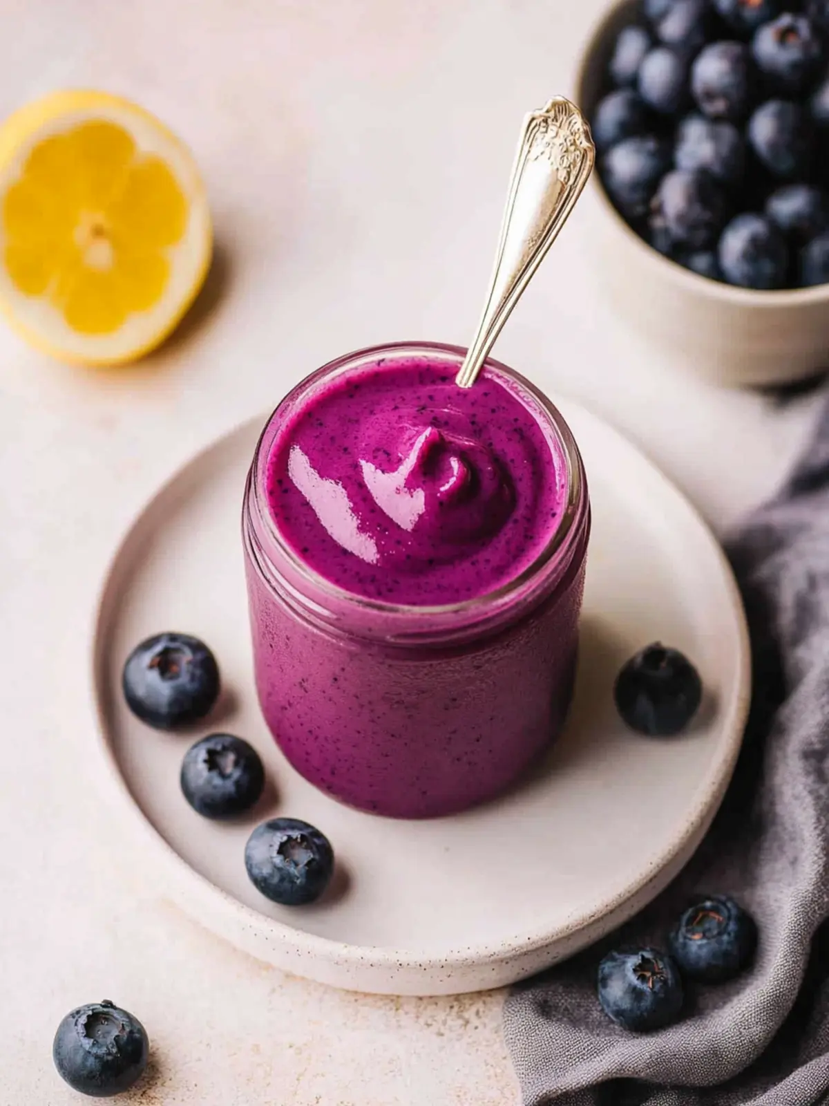 Creamy Blueberry Curd: A Quick and Easy Delight for You 4 Blueberry Curd