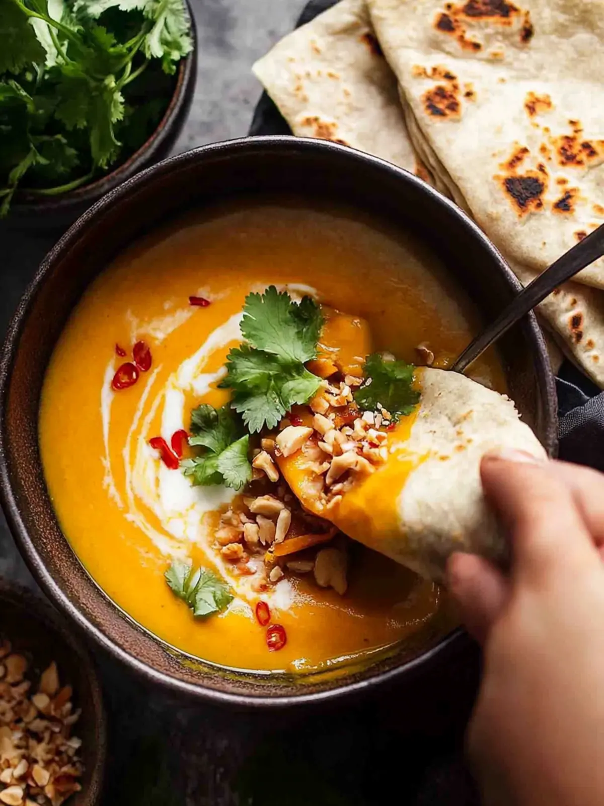 Thai Coconut Pumpkin Soup: A Cozy Flavor Adventure 2 Thai Coconut Pumpkin Soup