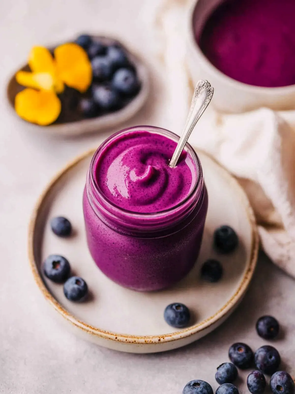 Creamy Blueberry Curd: A Quick and Easy Delight for You 3 Blueberry Curd