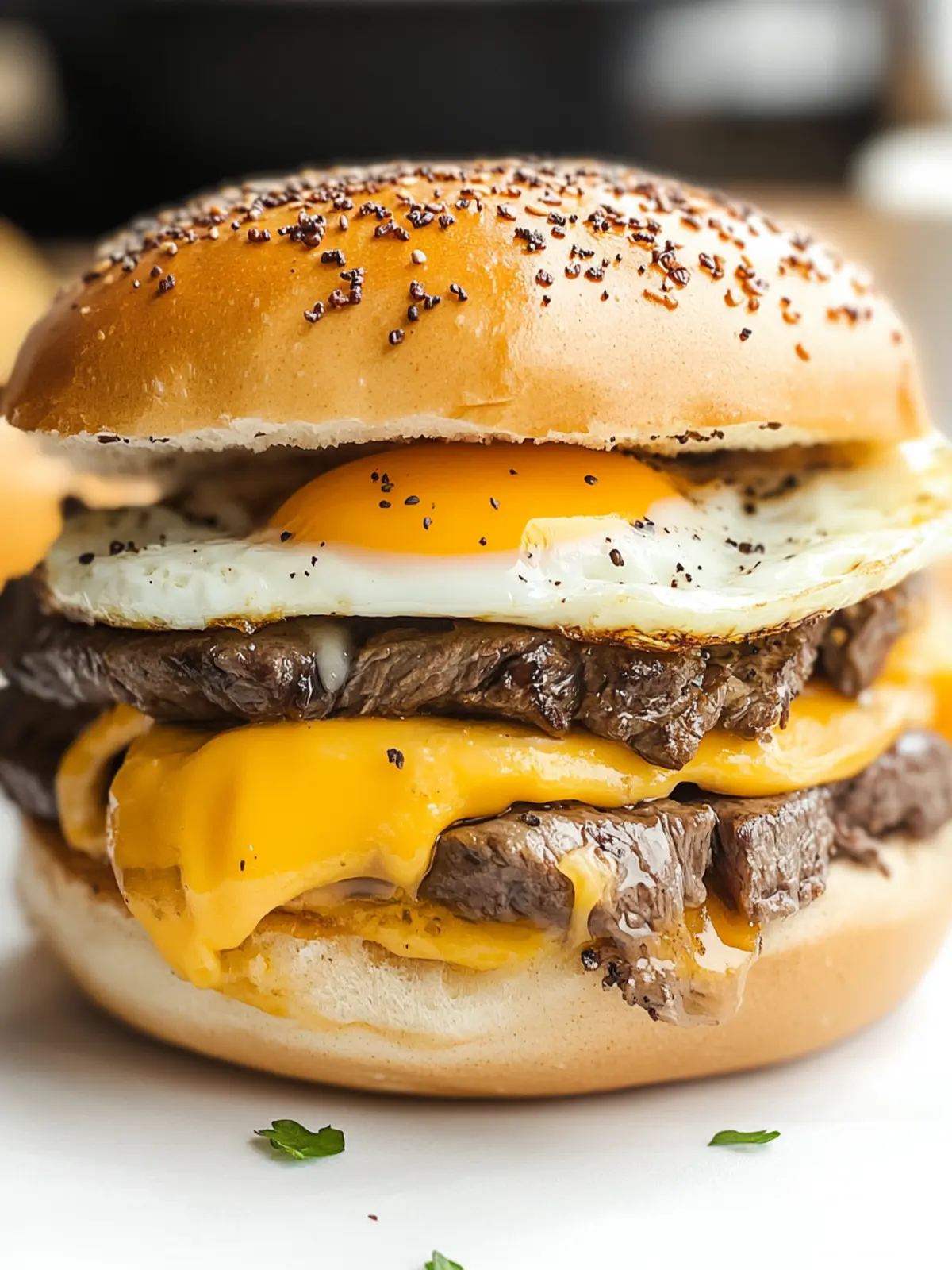 Ultimate Steak Egg and Cheese Bagel for Your Breakfast Bliss 4 Steak Egg and Cheese Bagel