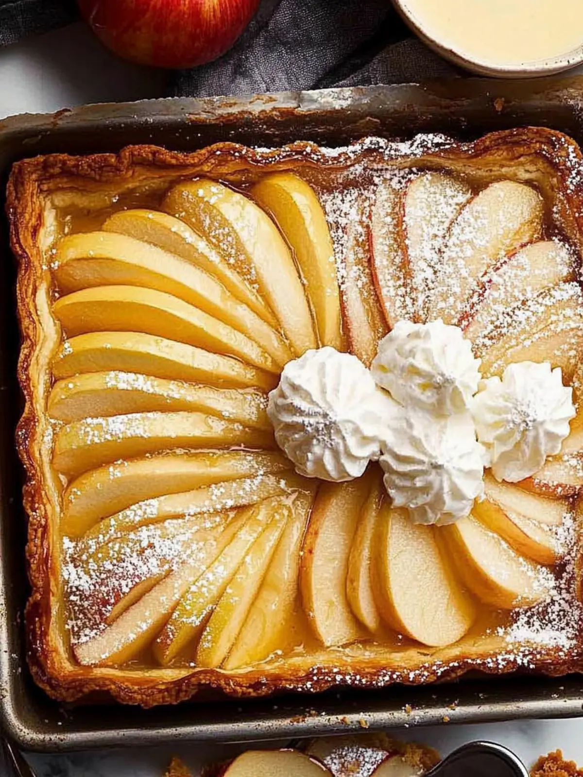 Delicious French Apple Tart Ready in Just 12 Minutes 3 French apple tart