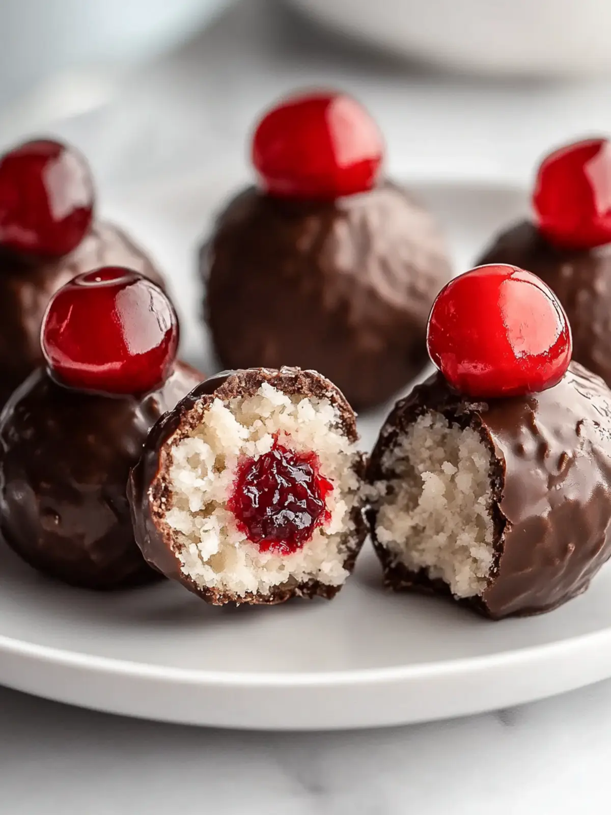 Decadent No-Bake Cherry Bourbon Balls for Holiday Indulgence 5 No-Bake Cherry Bourbon Balls
