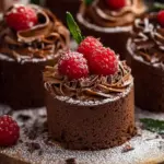 Mini Chocolate Cakes: Irresistible Sweet Bites for Any Occasion 6 Mini chocolate cakes