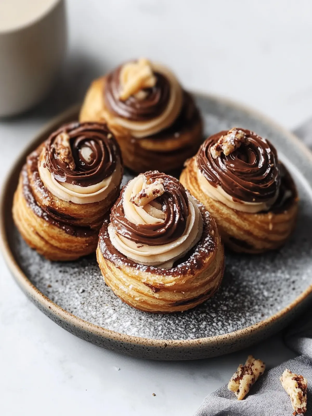 Nutella Cruffins: Flaky, Decadent Treats You'll Love 2 Nutella Cruffins