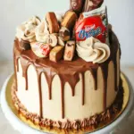 Indulge in Kinder Bueno Cake with Gold Drip Bliss 4 Kinder Bueno Cake with Gold Drip