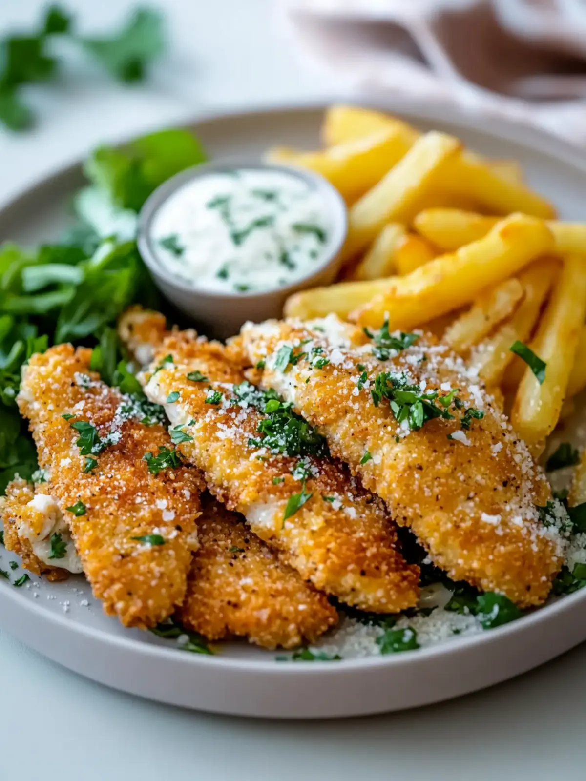 Crispy Baked Garlic Parmesan Chicken Tenders Your Family Will Love 3 Baked Garlic Parmesan Chicken Tenders