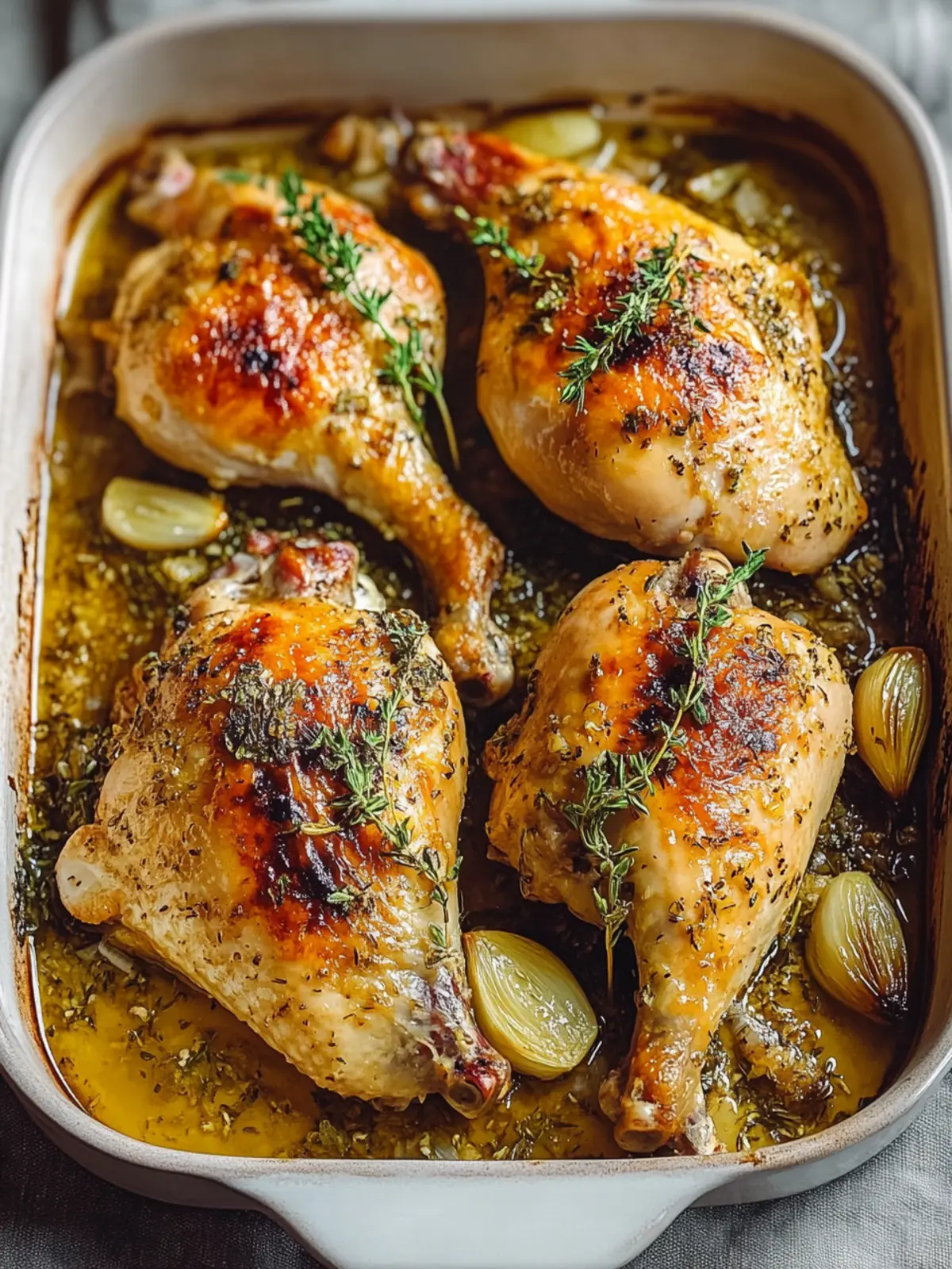 Oven-Roasted French Garlic Chicken That's Simply Irresistible 2 Oven-Roasted French Garlic Chicken