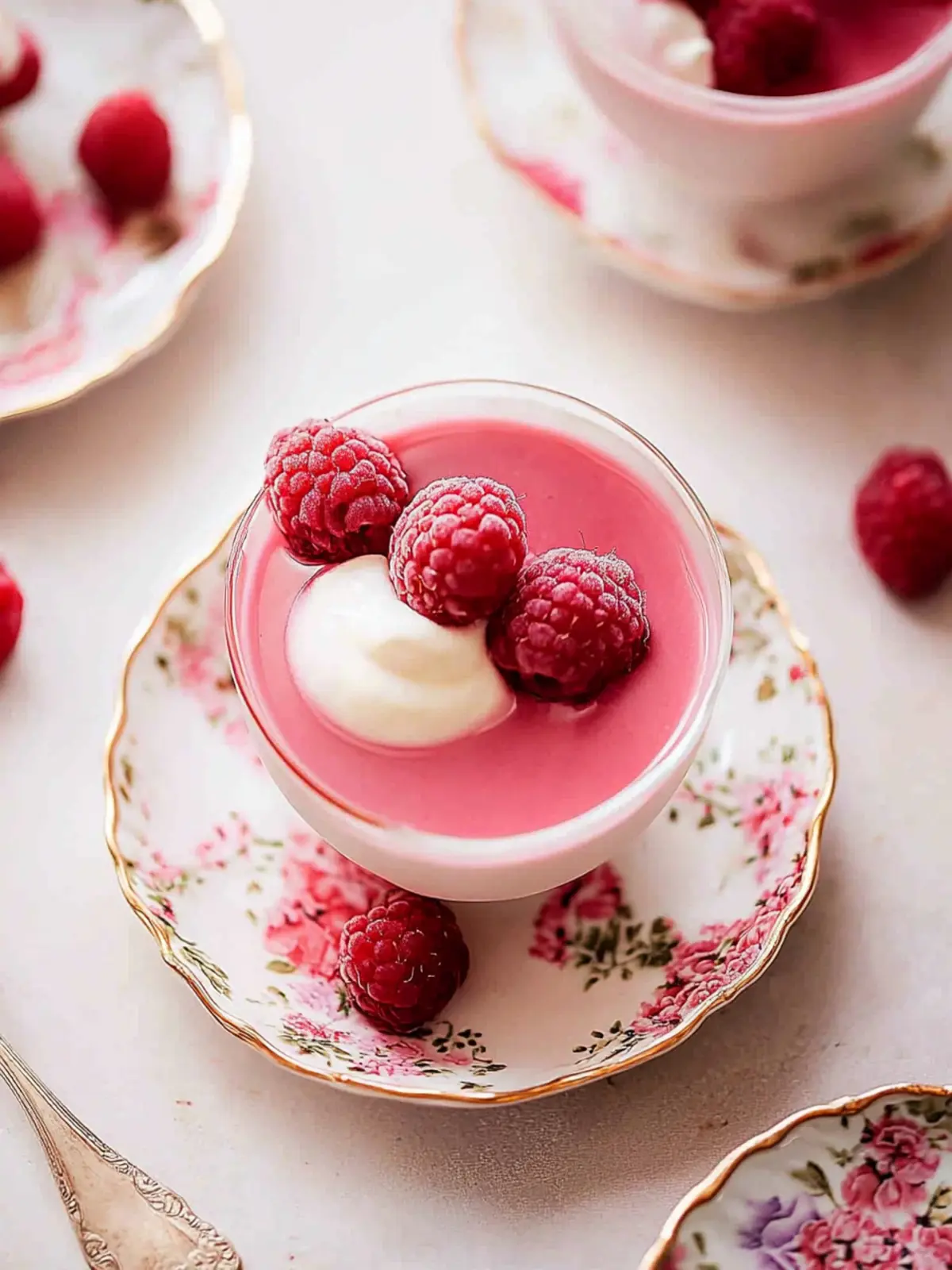 Decadent Raspberry Posset: Easy 4-Ingredient Delight 4 Raspberry Posset