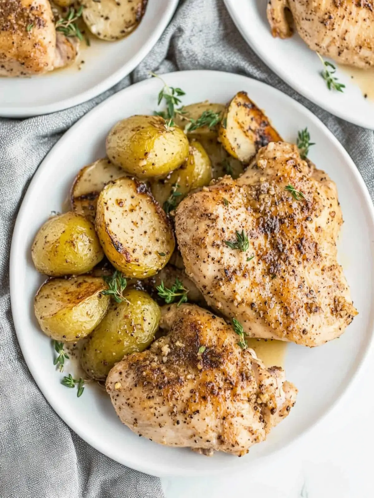 Savory Mustard Maple Chicken Sheet Pan Dinner Made Easy 4 Mustard Maple Chicken (Full Meal)