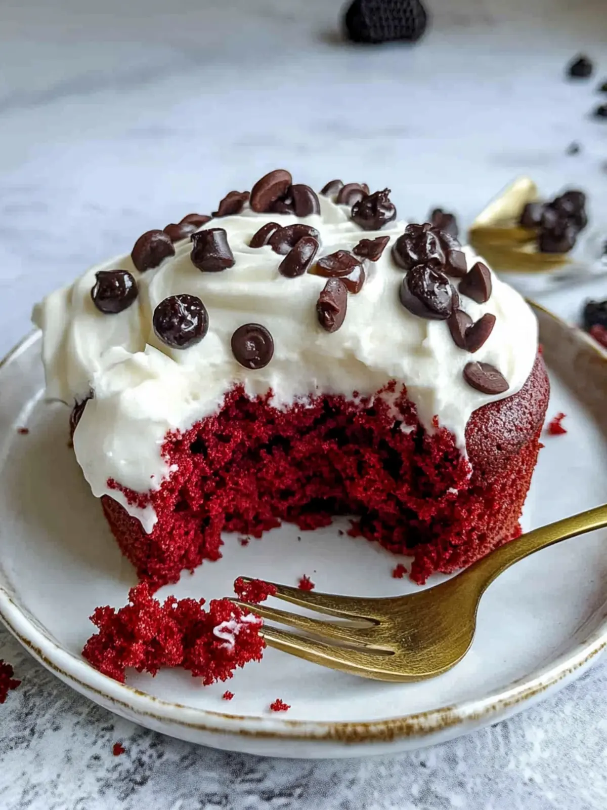 Decadent Healthy Red Velvet Protein Mug Cake in Minutes 4 Healthy Red Velvet Protein Mug Cake