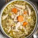 Chicken and Rice Soup Made Easy in Your Instant Pot 6 Chicken and Rice Soup
