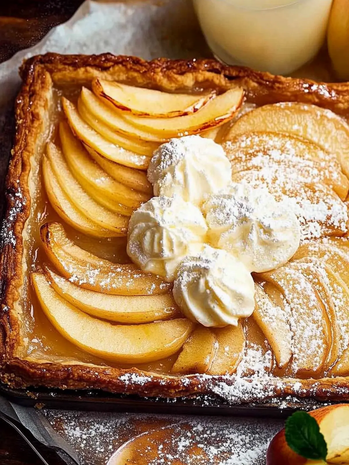 Delicious French Apple Tart Ready in Just 12 Minutes 2 French apple tart