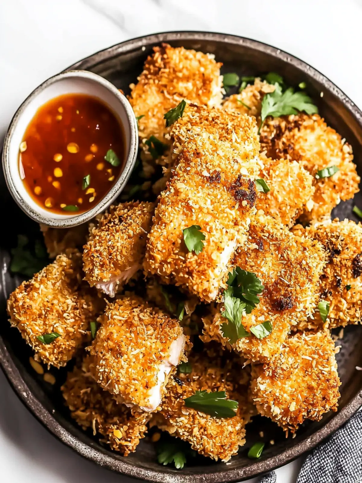 Crispy Coconut Crusted Salmon Bites You Can’t Resist 4 Coconut Crusted Salmon