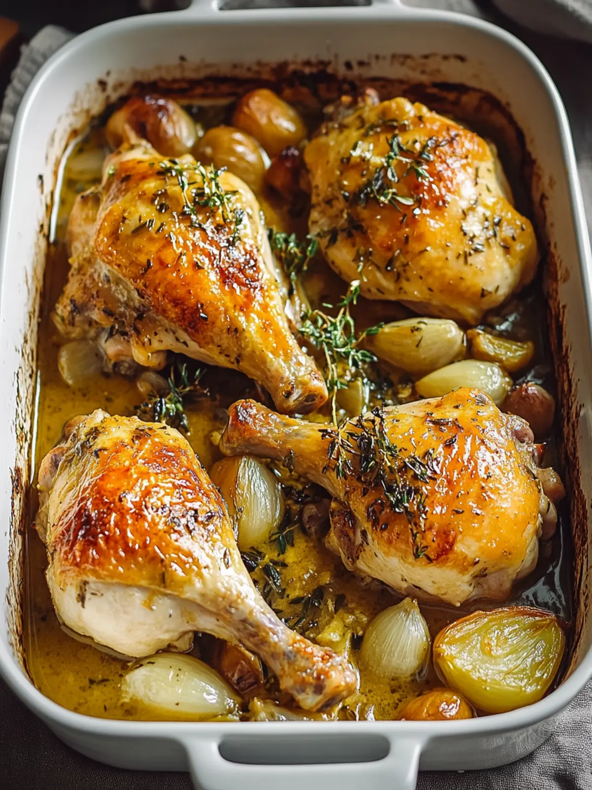 Oven-Roasted French Garlic Chicken That's Simply Irresistible 3 Oven-Roasted French Garlic Chicken