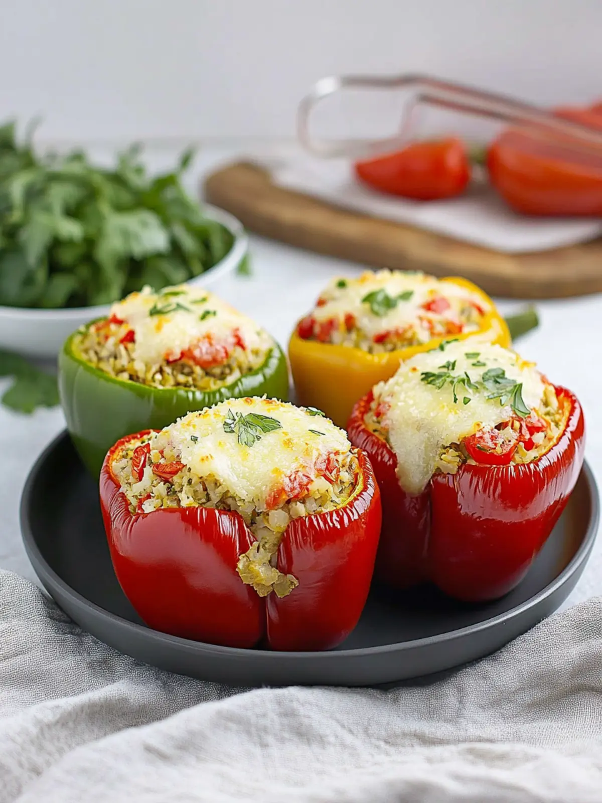 Delicious Turkey Stuffed Bell Peppers for Healthy Nights 5 Turkey Stuffed Bell Peppers
