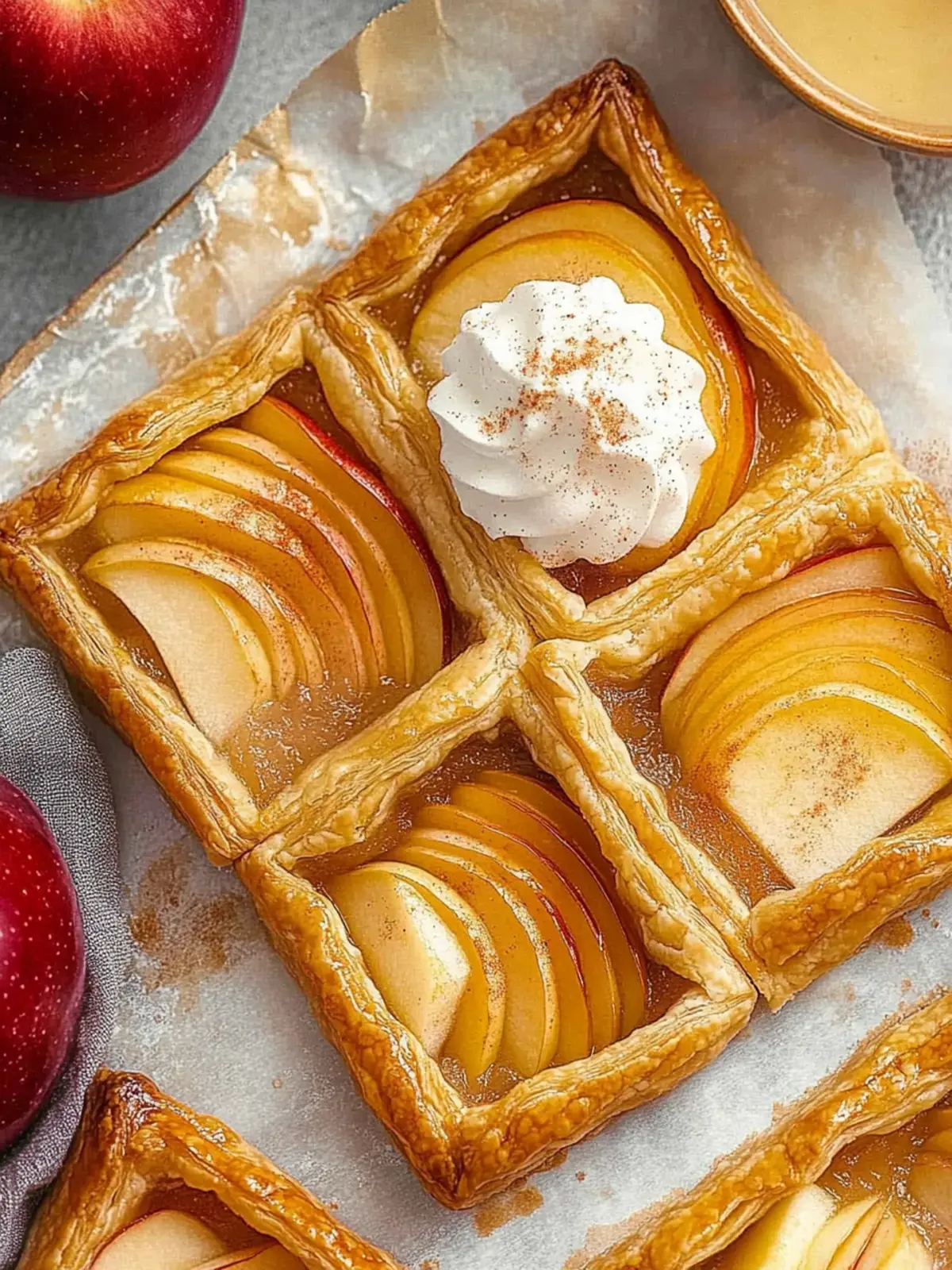 Easy Puff Pastry Apple Tart That’ll Wow Your Guests 2 Puff Pastry Apple Tart