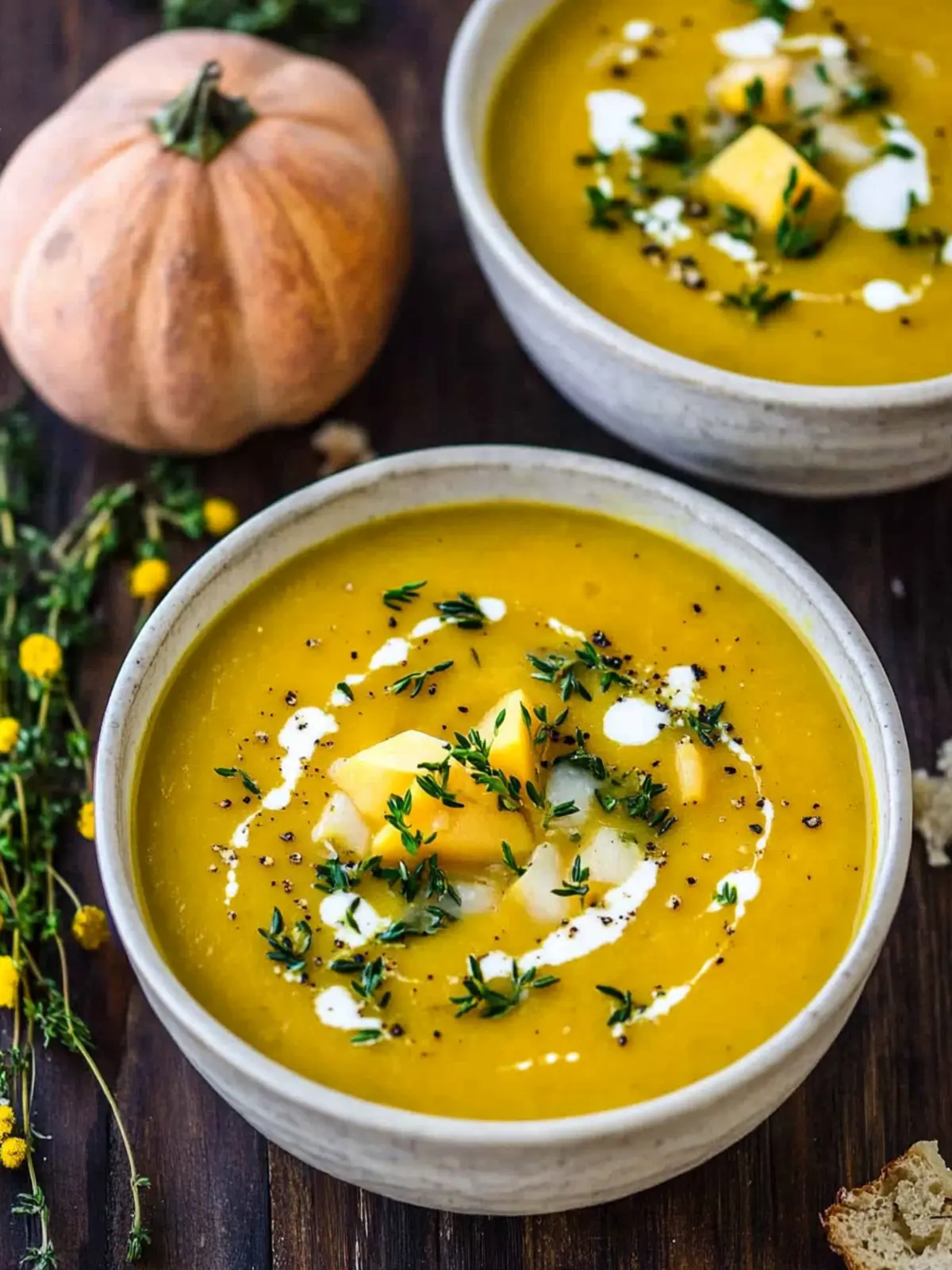 Creamy Butternut Squash Sweet Potato Soup for Cozy Nights 3 Butternut Squash Sweet Potato Soup