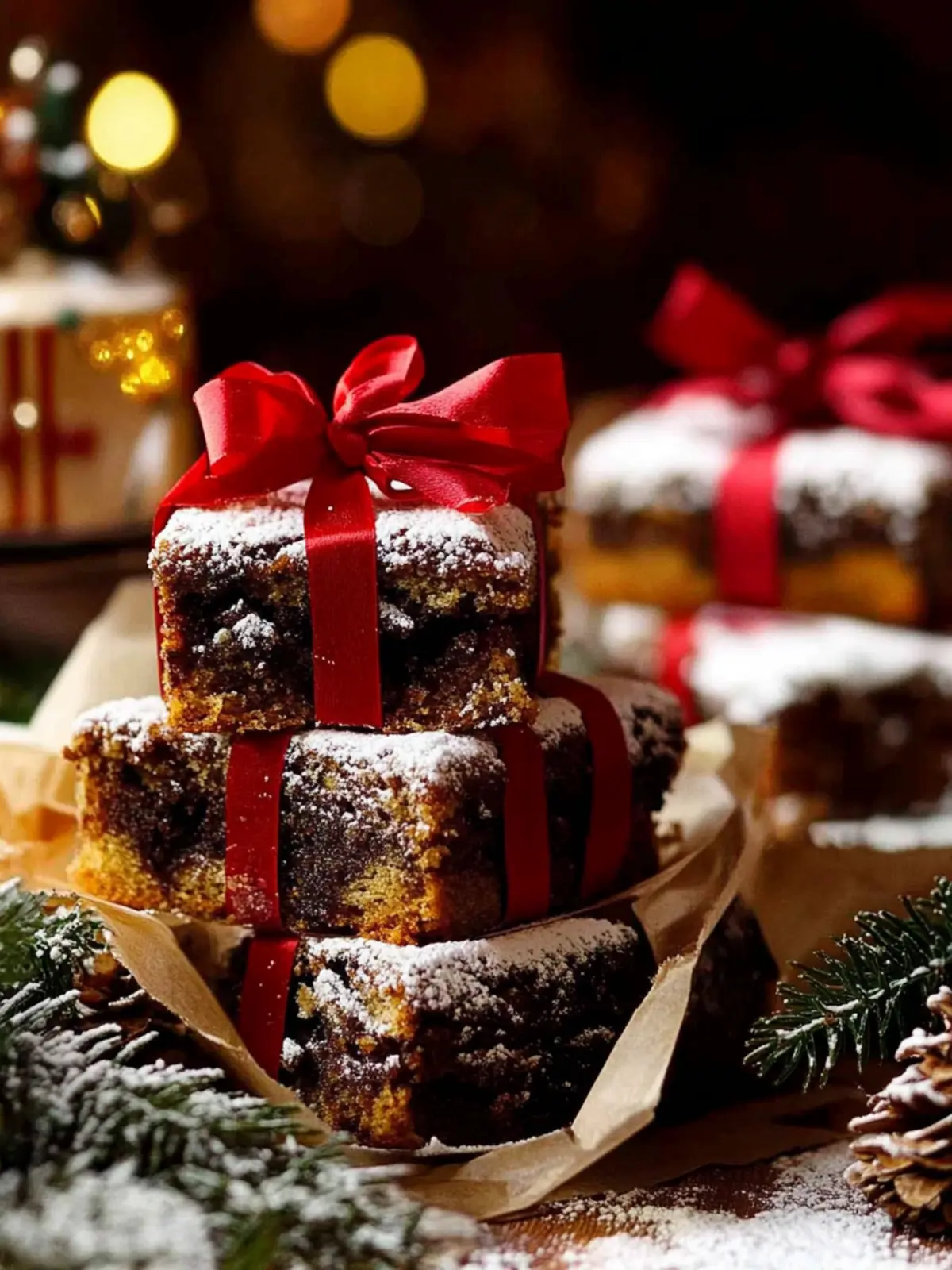 Irresistible Mini Christmas Cakes for Festive Gifting 4 Mini Christmas Cakes