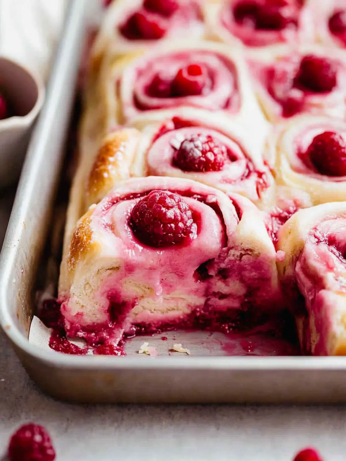 Easy and Gooey Raspberry Rolls That'll Brighten Your Day 4 Raspberry Rolls Easy and Gooey