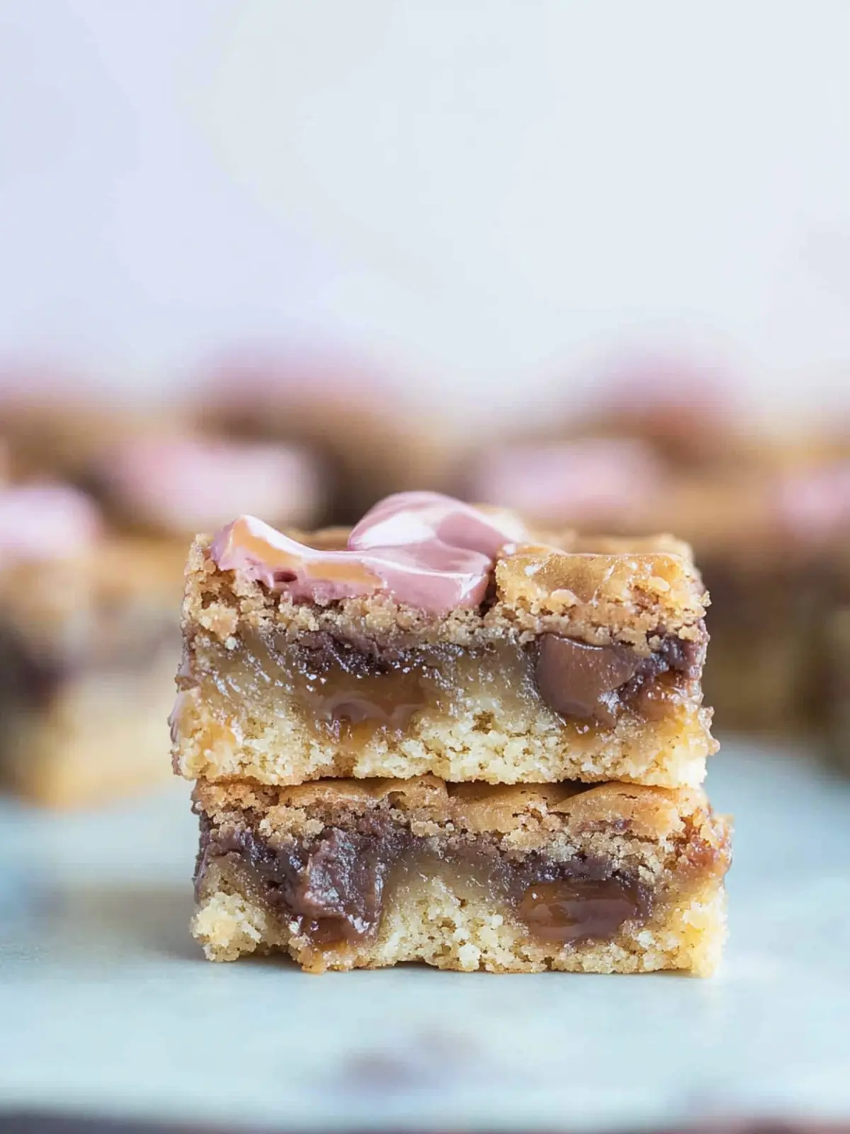 Galaxy Caramel Blondies: Sweet, Chewy Bliss at Home 2 Galaxy Caramel Blondies