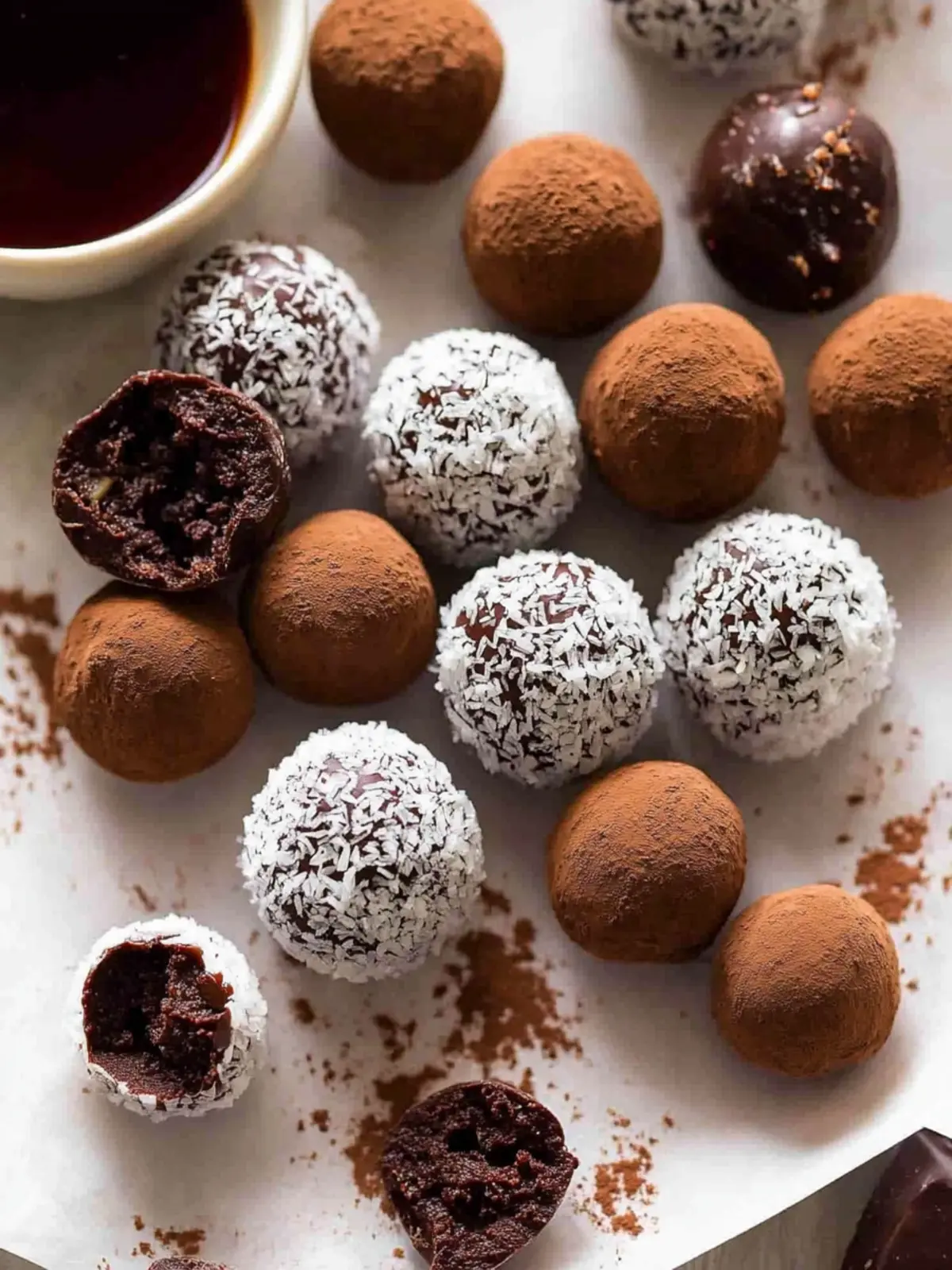 Easy Chocolate Truffles: Indulgence Made Simple at Home 4 Chocolate Truffles
