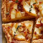 Caramelized Onion, Apple & Cheddar Tart: Sweet and Savory Bliss 10 Caramelized Onion, Apple & Cheddar Tart