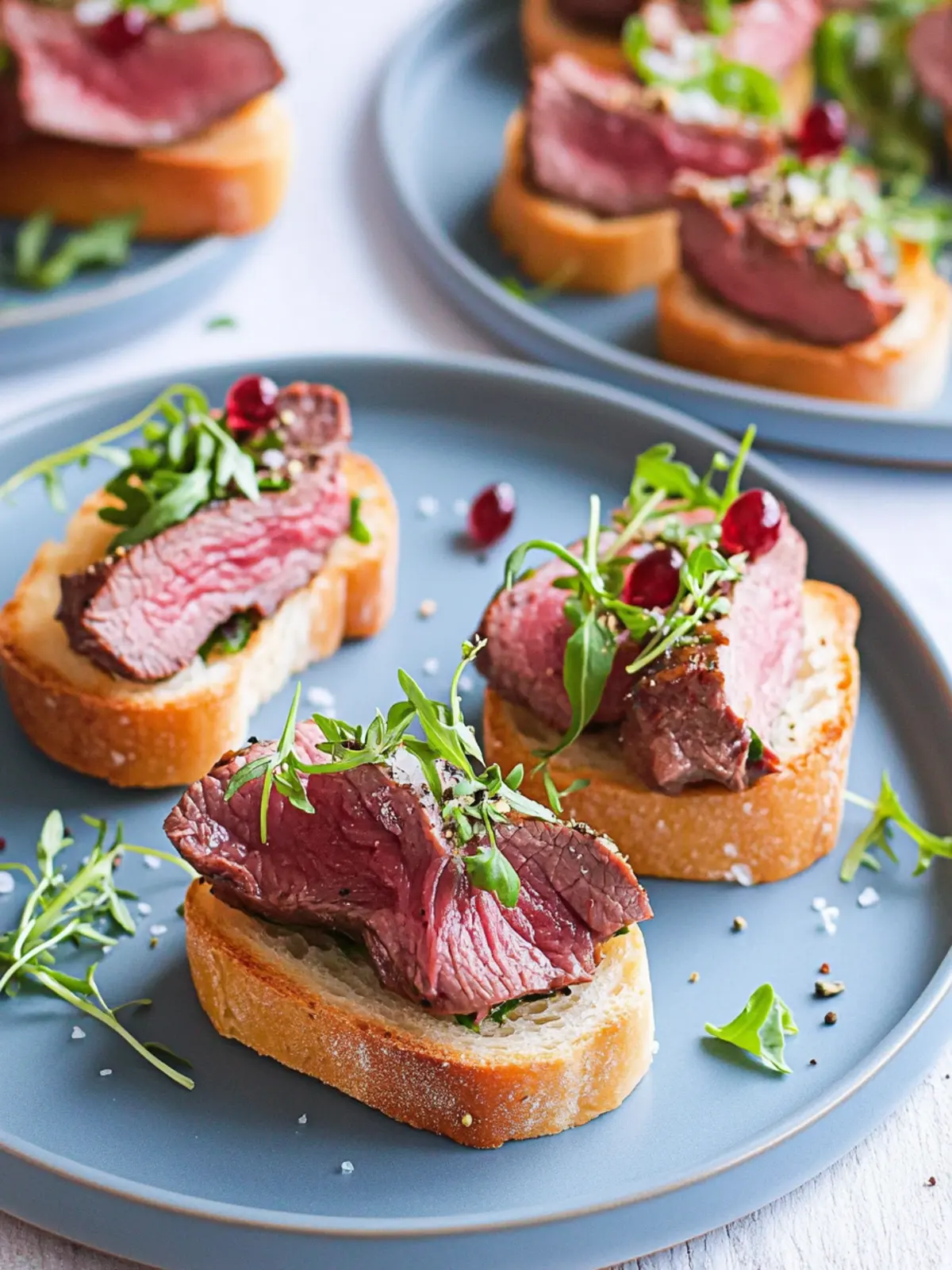 Irresistible Roast Beef Crostini with Savory Horseradish Delight 4 Roast Beef Crostini