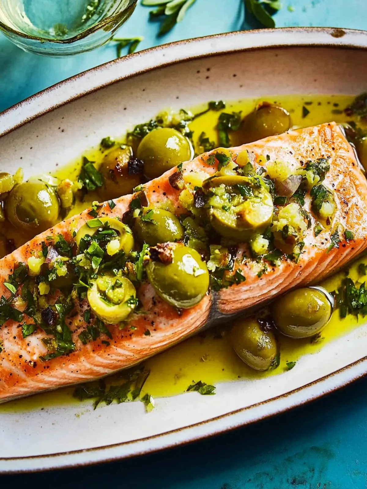 Roast Salmon With Smashed Olives: A Flavorful Delight 3 Roast Salmon With Smashed Olives