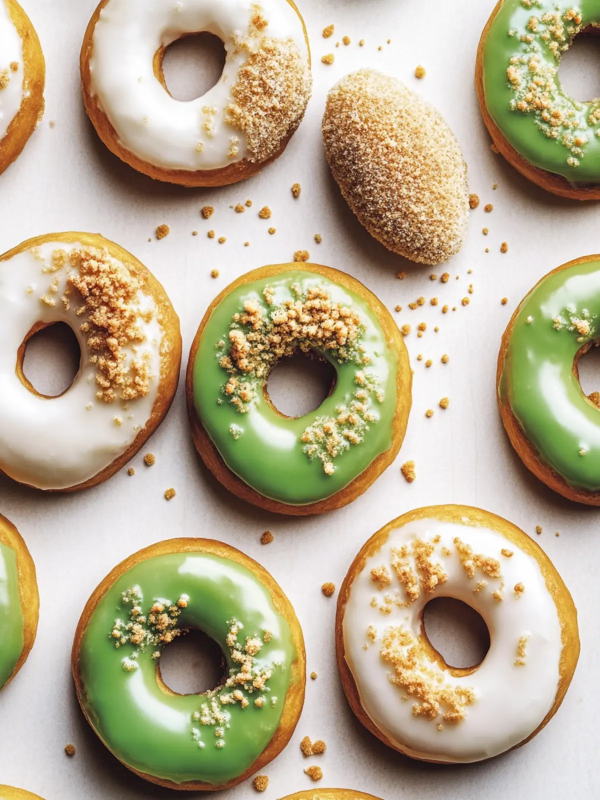 Baked Mochi Donuts: Chewy Delights with Irresistible Glazes 2 Baked Mochi Donuts