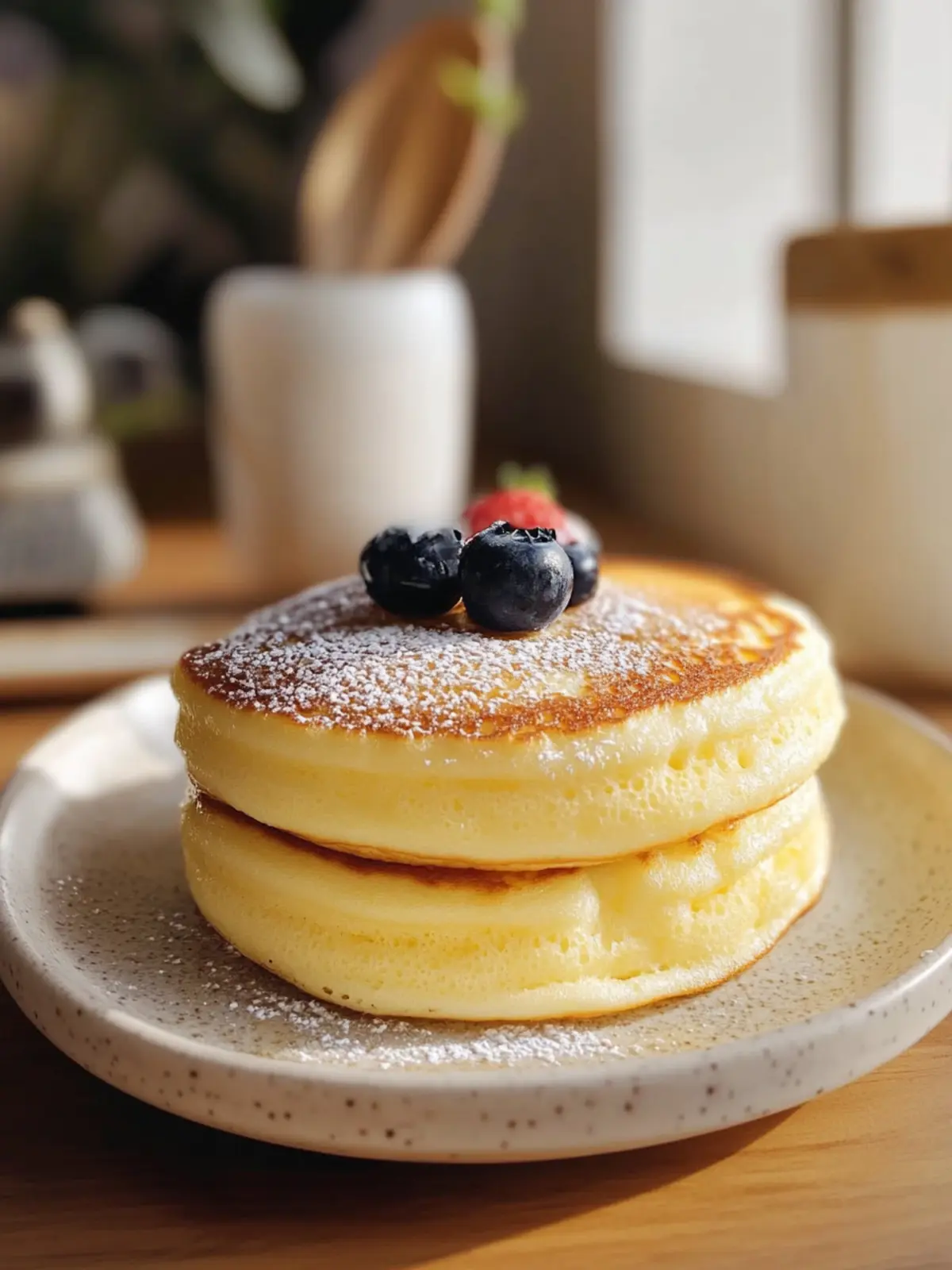 Fluffy Japanese Soufflé Pancakes that Melt in Your Mouth 4 Japanese Soufflé Pancakes