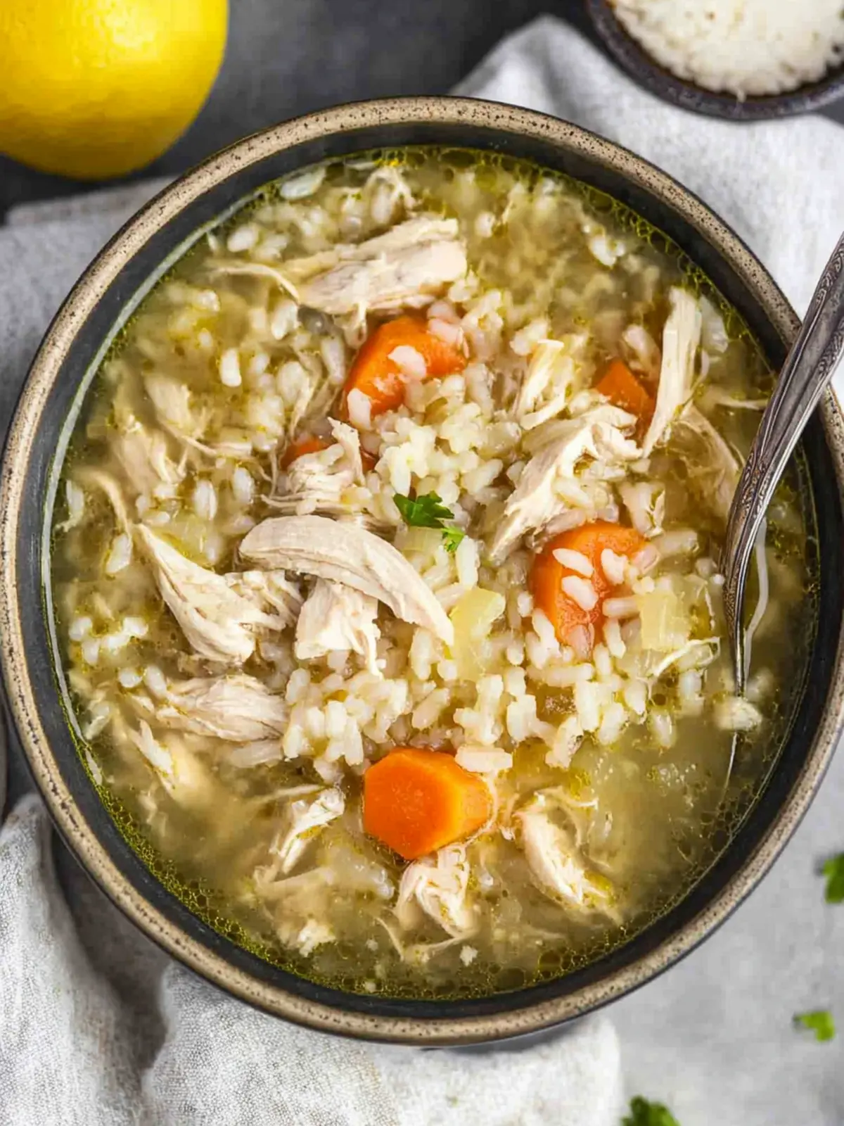 Chicken and Rice Soup Made Easy in Your Instant Pot 4 Chicken and Rice Soup