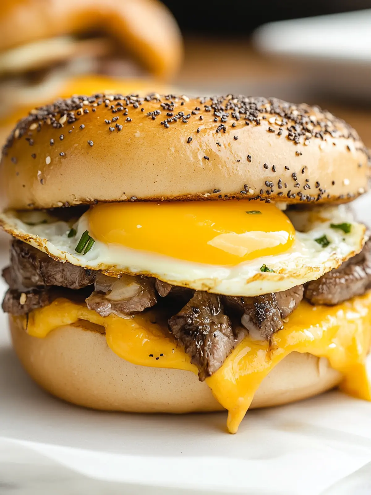 Ultimate Steak Egg and Cheese Bagel for Your Breakfast Bliss 5 Steak Egg and Cheese Bagel