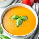 Delicious Roasted Tomato Basil Soup for Ultimate Comfort 2 Roasted Tomato Basil Soup