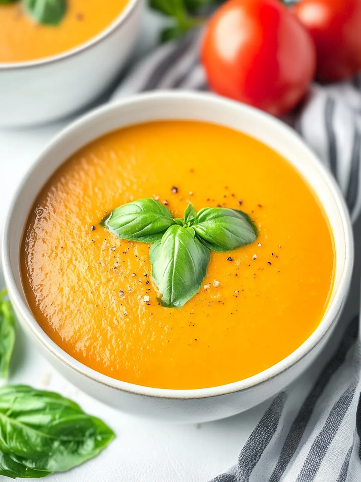 Delicious Roasted Tomato Basil Soup for Ultimate Comfort 5 Roasted Tomato Basil Soup