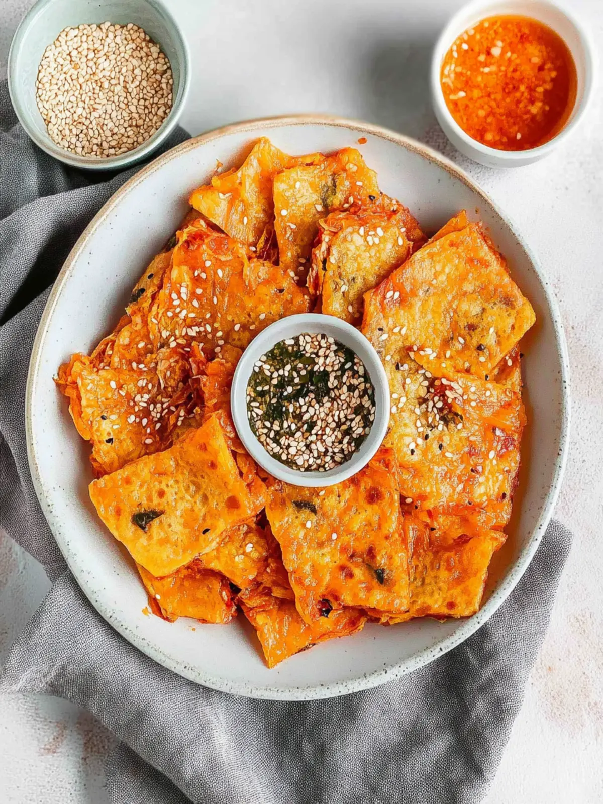 Kimchi Pancake (Kimchijeon)