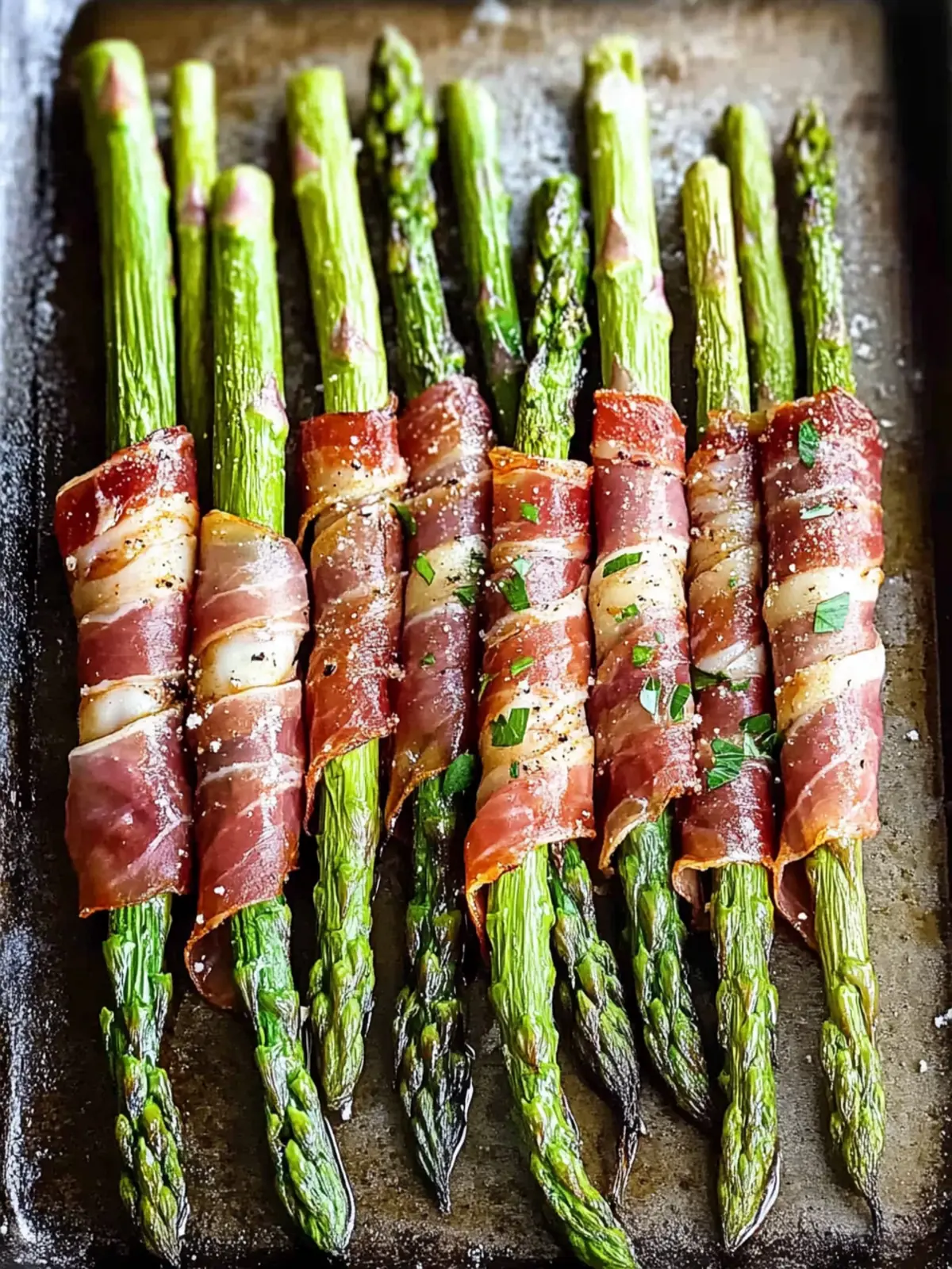 Garlic Butter Prosciutto Wrapped Asparagus in 15 Minutes 5 Prosciutto Wrapped Asparagus