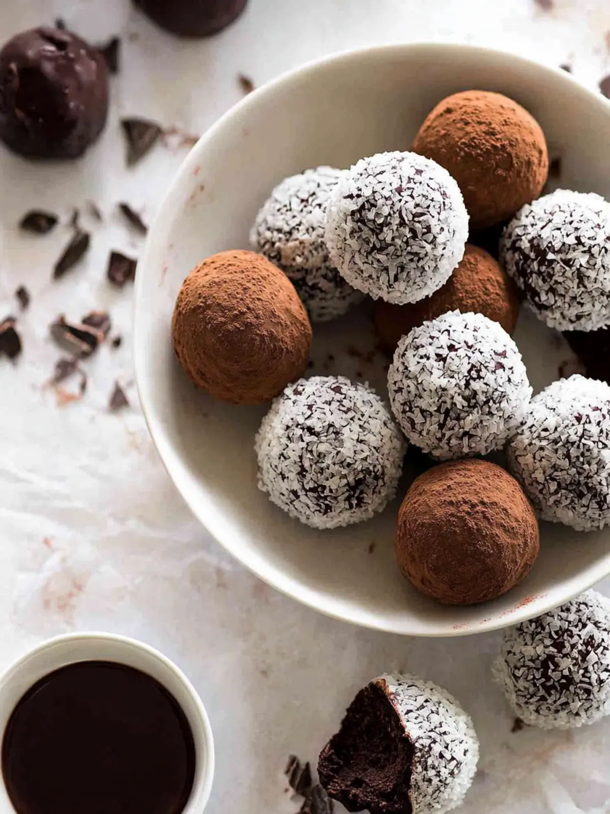 Easy Chocolate Truffles: Indulgence Made Simple at Home 3 Chocolate Truffles