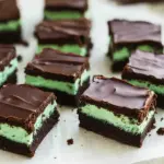 Decadent Creamy Mint Brownies with Chocolate Ganache Delight 4 Creamy Mint Brownies with Chocolate Ganache