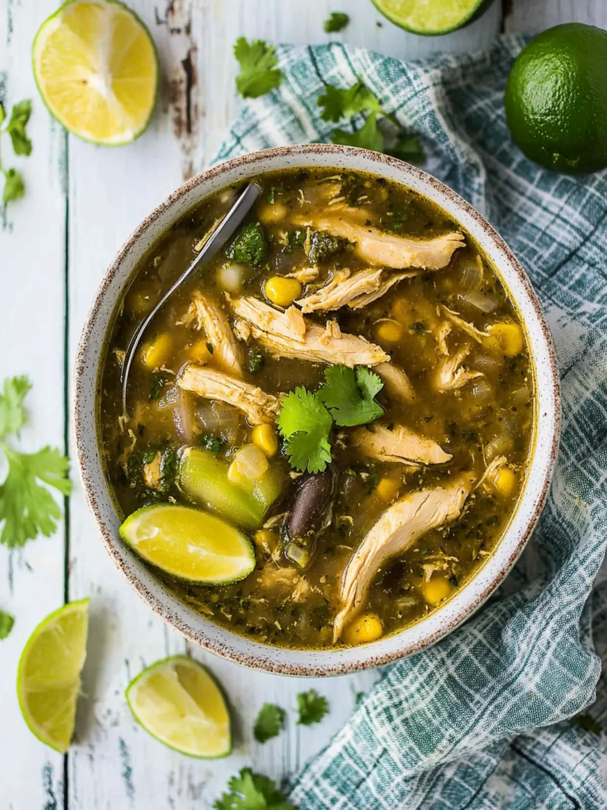 Savor Salsa Verde Chicken Pozole in Your Slow Cooker Today 4 Salsa Verde Chicken Pozole