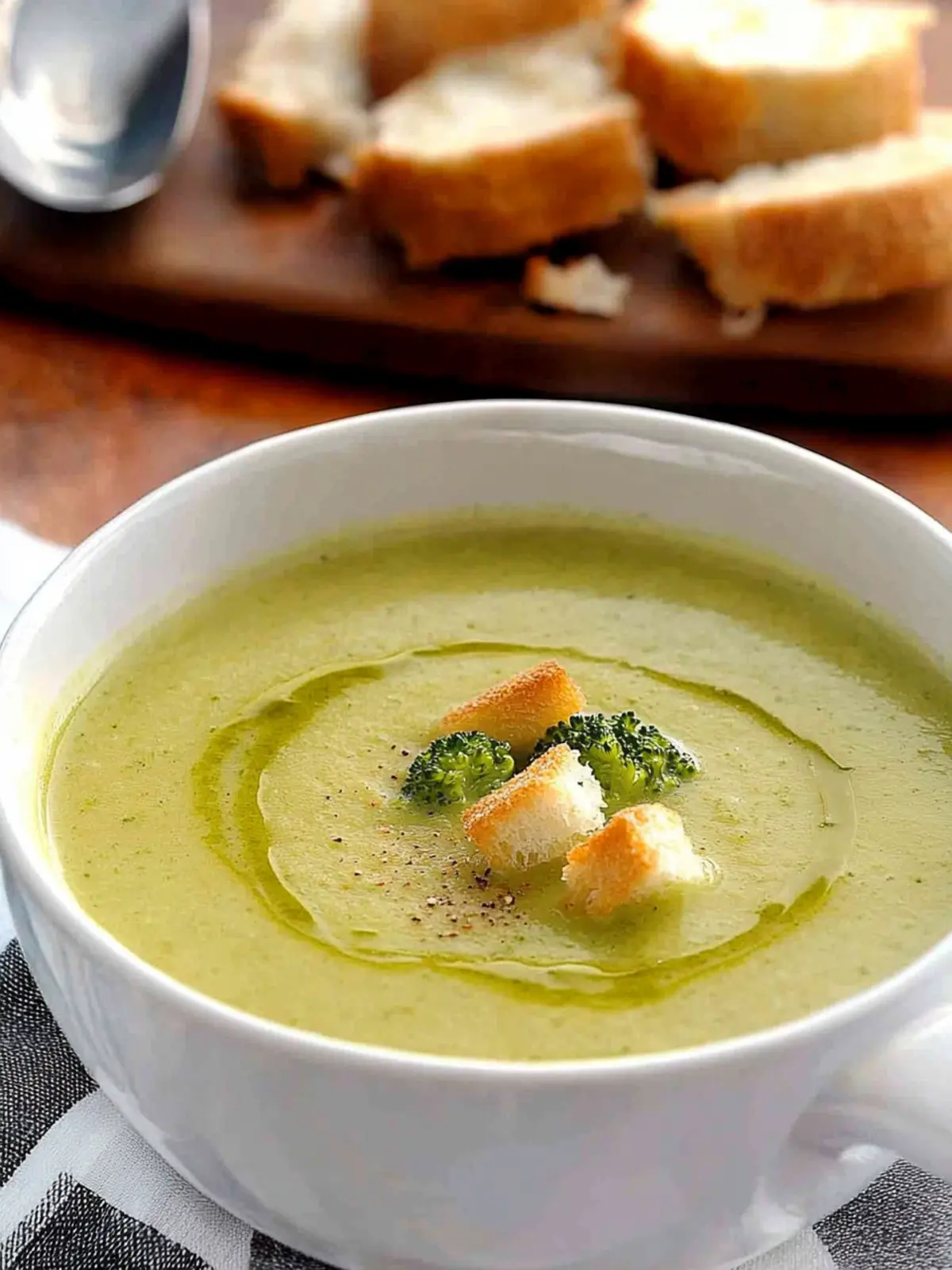 Delicious Healthy Creamy Broccoli Soup in Just 15 Minutes 3 Healthy Creamy Broccoli Soup
