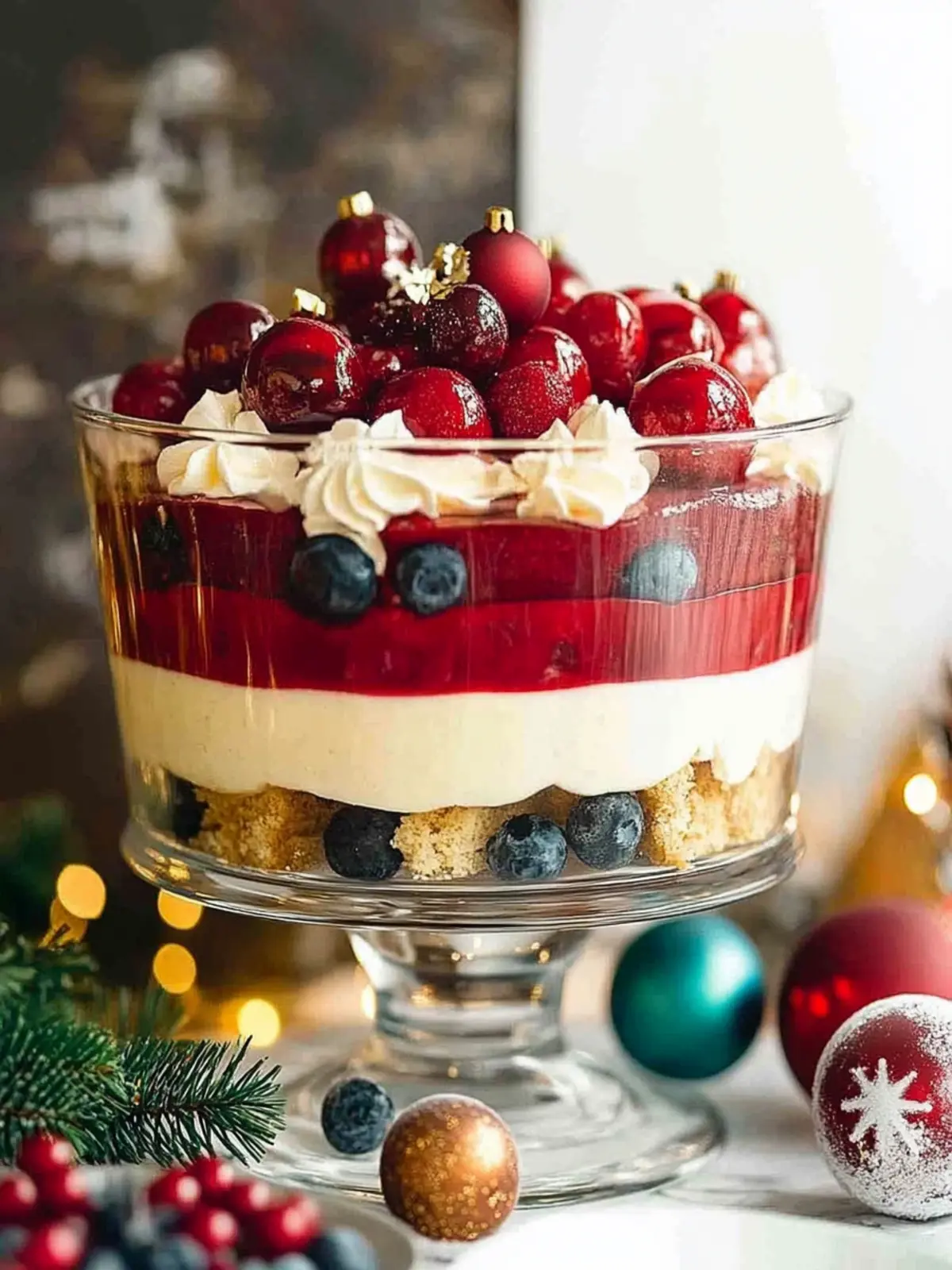 Deliciously Festive Christmas Trifle: A Layered Delight 3 Christmas Trifle