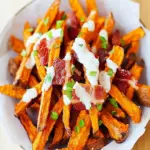 Spicy Sweet Potato Fries with Bacon for Game Night Bliss 10 Spicy Sweet Potato Fries with Bacon