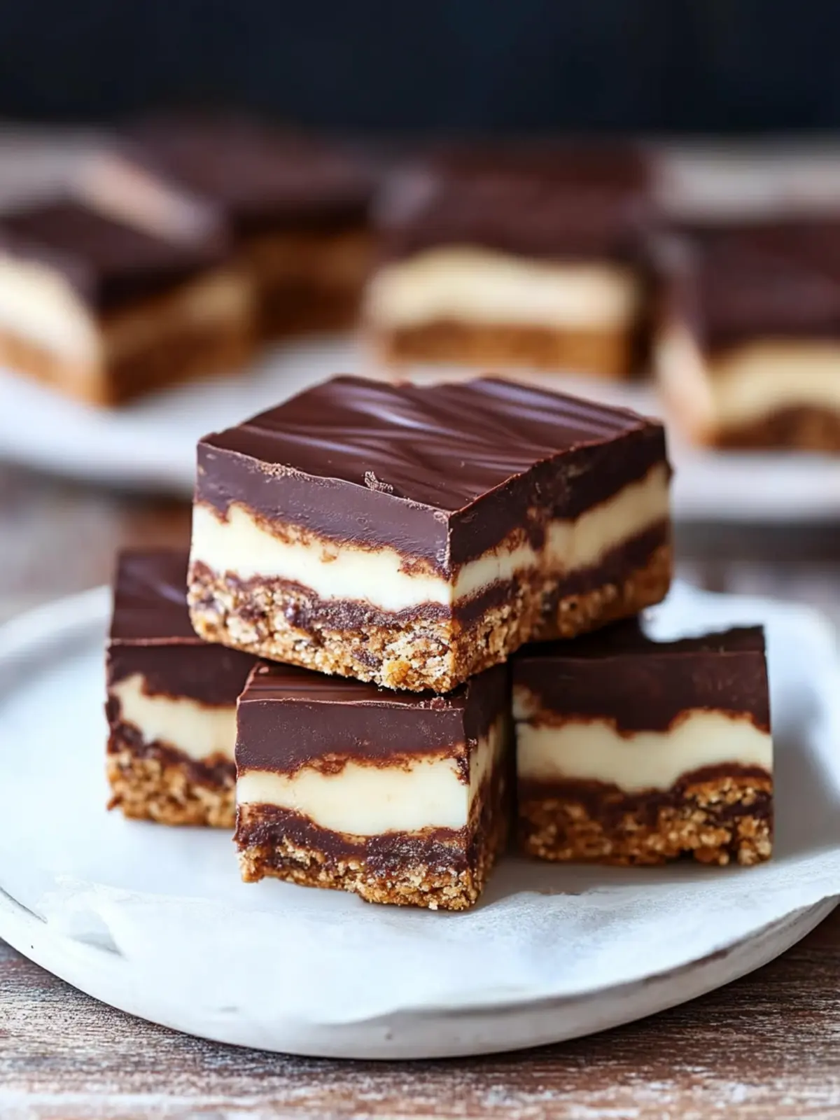 No-Bake Chocolate Biscuit Bars: A Creamy Malaysian Delight 2 No-Bake Chocolate Biscuit Bars