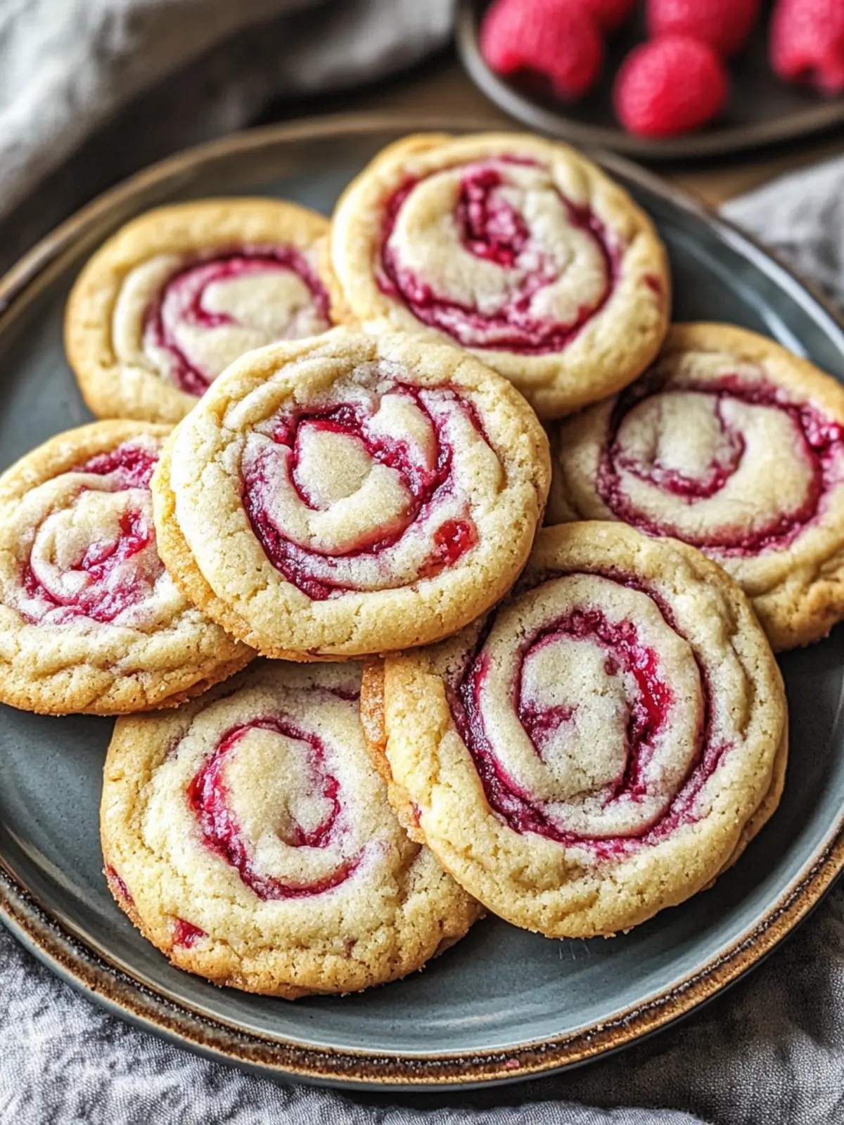 Decadent Raspberry Swirl Cookies That Melt in Your Mouth 3 Raspberry Swirl Cookies